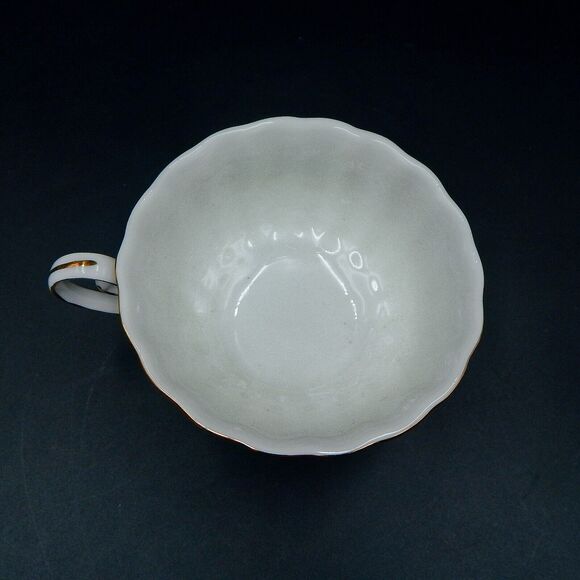 Ganz Porcelain Floral Teapot With Teacup 3 PC Stacking Tea For One Gold Trim - Picture 8 of 10